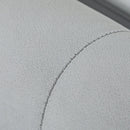 Hira Diamond Crystal Tufted Full Size Storage Platform Bed - Light Grey