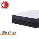 UltraFlex RADIANCE - High-Density Natural Blend Foam Encasing, Cooling Gel, Eco-Friendly Orthopedic Mattress With Multiple Spinal Support Zones (Made in Canada)- With Waterproof Mattress Protector.