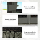 Gazebos, Irontree Grove 10' x 13' Hard Top Gazebo with Metal Roof Aluminum Steel Frame - Dark Grey - Seasonal Overstock