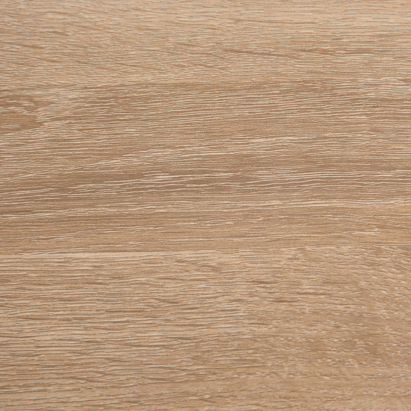 Jensen Portable Folding Desk Table on Rollers - White and Natural