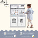 Kids Modern Kitchen Playset with Sound & Light effects for 3-6 Years Old