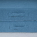 Create-a-Couch 12-Piece Convertible Fort Building Play Couch for Kids - Blue