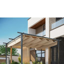 Gazebos, Mason 10' x 10' Outdoor Pergola with Sliding Retractable Sun Canopy - Beige - Seasonal Overstock