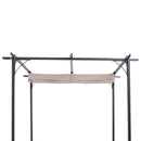 Gazebos, Mason 10' x 10' Outdoor Pergola with Sliding Retractable Sun Canopy - Beige - Seasonal Overstock