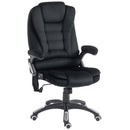 Maverick2 Luxury Executive Chair with Vibration Massage and Reclining - Black Fabric