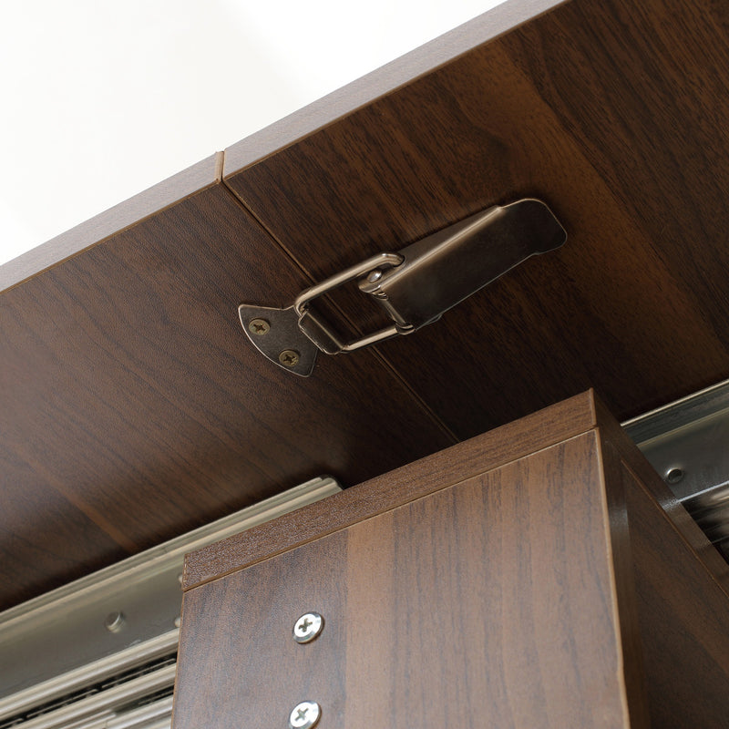 Modu-flex Expandable Dining Table Seats 6 and Converts to Desk - Light Brown