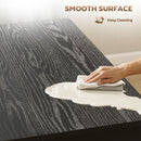 Modu-flex Expandable Dining Table Seats 6 and Converts to Desk - Distressed Black