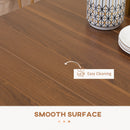 Modu-flex Expandable Dining Table Seats 6 and Converts to Desk - Light Brown