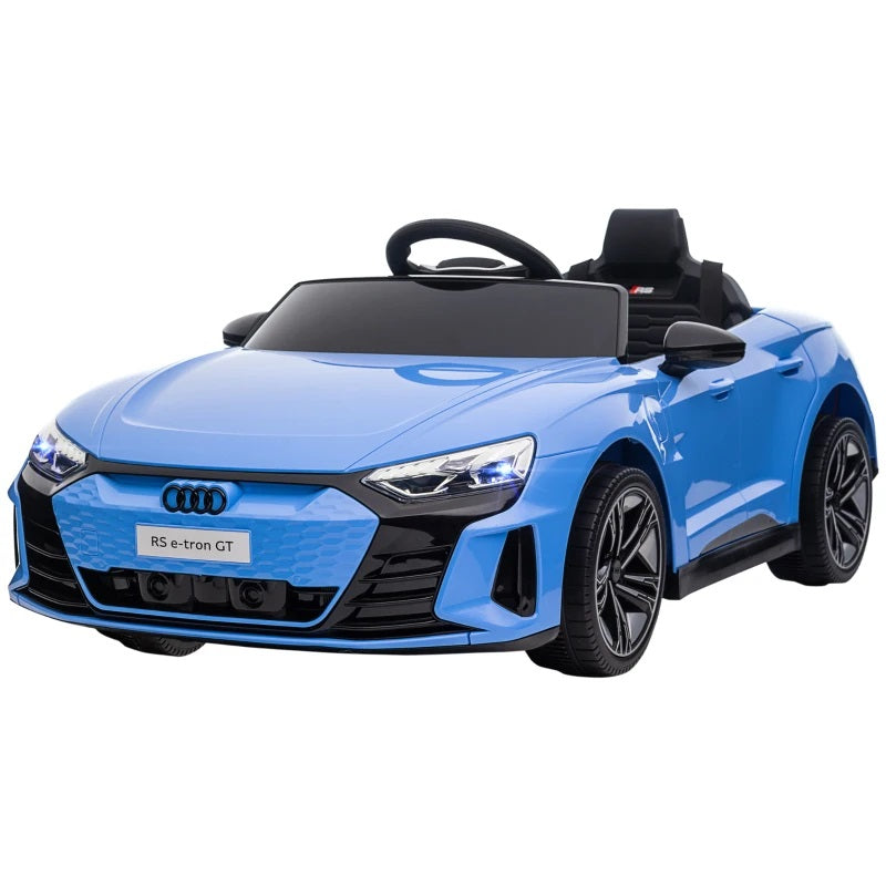 Ride-On 12V Sports Car for Kids with Remote Control and Honking Horn, 1 Seater - Blue