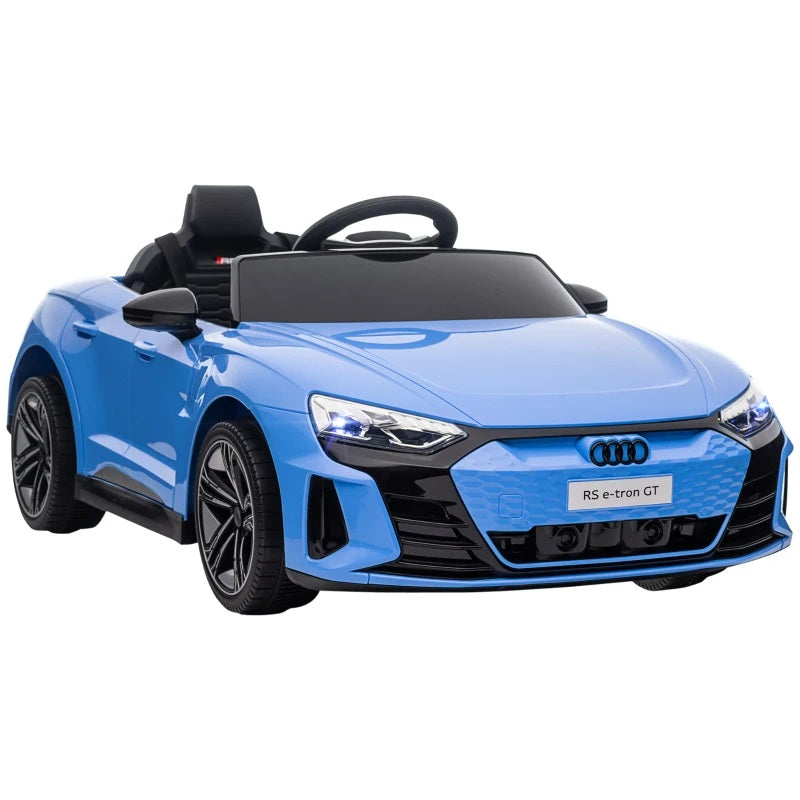 Ride-On 12V Sports Car for Kids with Remote Control and Honking Horn, 1 Seater - Blue