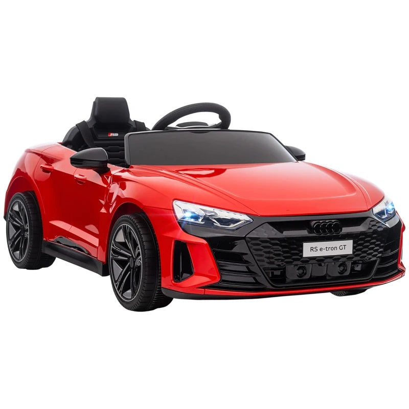 Ride-On 12V Sports Car for Kids with Remote Control and Honking Horn, 1 Seater - Red