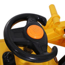 Ride-On Cars, Ride On Toy Bulldozer with Moving Bucket Horn and Steering for Ages 3 and Up - Seasonal Overstock