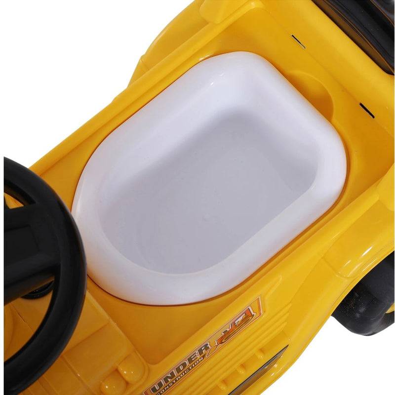 Ride On Toy Bulldozer with Moving Bucket Horn and Steering for Ages 3 and Up