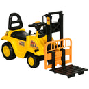 Ride-On Cars, Ride On Toy Forklift Manual Push Car for Kids 3-4 Years - Seasonal Overstock