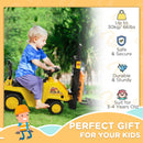 Ride-On Cars, Ride On Toy Forklift Manual Push Car for Kids 3-4 Years - Seasonal Overstock