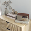 Riversong Creek 3-Drawer Dresser for Bedroom with Fluted Panels - Natural Oak