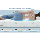 UltraFlex SolidSleep- Canadian-Made FIRM Gel Infused Reversible Comfort With Pressure Relief, Cooling Technology, Bamboo Cover, CertiPUR-US® Certified Foam (Made in Canada)