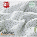 UltraFlex SolidSleep- Canadian-Made FIRM Gel Infused Reversible Comfort With Pressure Relief, Cooling Technology, Bamboo Cover, CertiPUR-US® Certified Foam (Made in Canada)