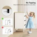 Sommerville 3-Drawer Dresser for Bedroom with Quiet Slides - White