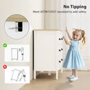 Sommerville 6-Drawer Dresser for Bedroom with Quiet Slides - White