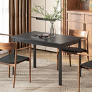 Tarney Creek Kitchen Dining Room Table made with Pine Wood, 47" x 30" - Black