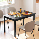 Tarney Creek Kitchen Dining Room Table made with Pine Wood, 47" x 30" - Black