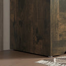 Timber Nest 127L Storage Bench Chest Toy Storage Box  - Brown Wood Grain