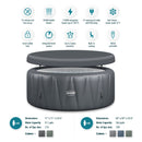 Atlantic | 4/6-Person Inflatable Hot Tub | Round | Integrated Heater