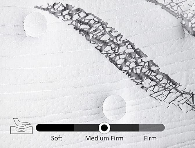 UltraFlex PLEASURE 10" Orthopedic, Cool Smart Gel Infused and Chill Memory Foam, Eco-friendly Mattress (Made in Canada)