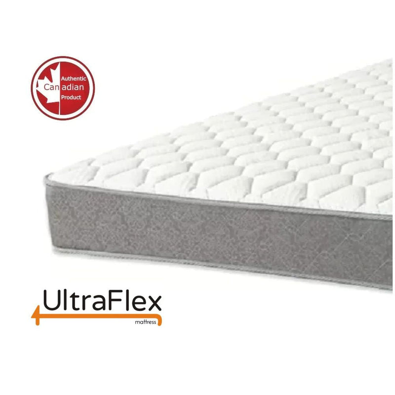 UltraFlex ESSENCE PLUS Orthopedic Luxury Gel Memory Foam, Natural Comfort, Balanced Support, Eco-friendly Mattress with Waterproof Mattress Protector (Made in Canada)