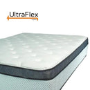 UltraFlex EUPHORIA 14" Orthopedic Eurotop Pocket Coil Foam Encased Eco-friendly Hybrid Mattress (Made in Canada)