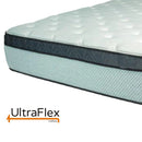 UltraFlex EUPHORIA 14" Orthopedic Eurotop Pocket Coil Foam Encased Eco-friendly Hybrid Mattress (Made in Canada)