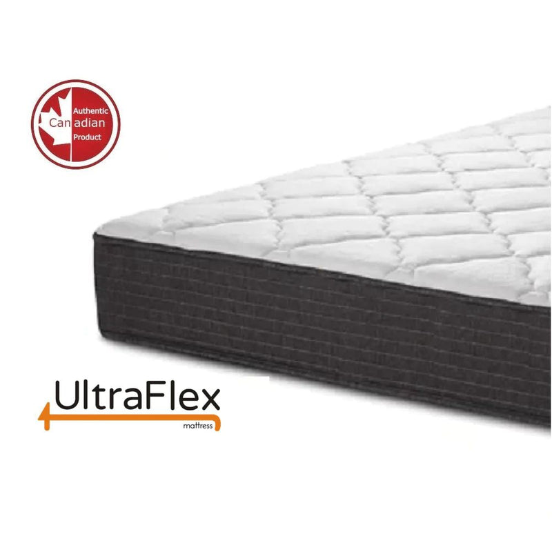 UltraFlex INSPIRE PLUS Orthopedic Luxury Gel Memory Foam, Optimal Comfort, Breathable, Eco-friendly Mattress with Waterproof Mattress Protector (Made in Canada)