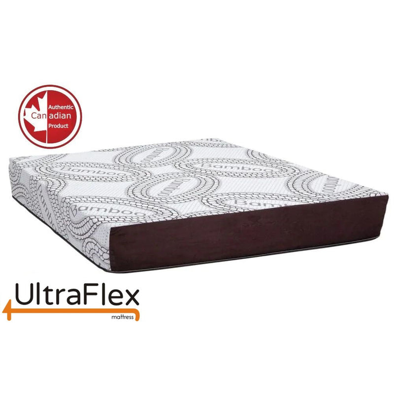 UltraFlex SERENITY Orthopedic, Premium Smart Gel Infused Memory Foam, Eco-friendly Mattress with Waterproof Mattress Protector (Made in Canada)
