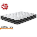 UltraFlex JOY -Orthopedic, Coiled Innerspring Comfort Layer Foam Encased, Eco-friendly Hybrid Mattress (Made in Canada)