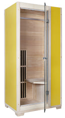 Blisspod | Vienna | Far Infrared Sauna | Canadian Hemlock Very Low EMF | 72.8"H x 35.4"W x 25.6"D | 1 Person