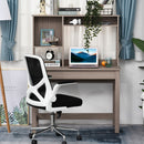 Varden Bay Computer Desk with Hutch and Shelf Storage - Brown