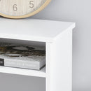 Varden Bay Computer Desk with Hutch and Shelf Storage - White