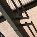 Gazebos, Windermere Hills 10' x 13' Hard Top Gazebo with Polycarbonate Roof Panels and Aluminum Steel Frame - Seasonal Overstock