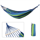 Hammocks, Cotton Canvas Hammock - Blue Green - Seasonal Overstock