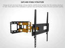Wall Mounts, Full Motion Wall Mount for 26 - 55" TVs - Seasonal Overstock