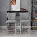 Colson 26" Grey Counter Bar Stool (2 Pack) - Seasonal Overstock