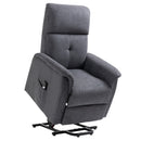 Arm Chairs, Recliners & Sleeper Chairs, Colton Grey Power Lift Assist Recliner Chair - Seasonal Overstock