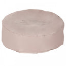 Faron 28" Round 40,000 BTU Faux Stone LP Fire Pit with Lava Rocks and Cover - Grey - Seasonal Overstock