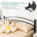 Huckley Queen Metal Platform Bed - Seasonal Overstock