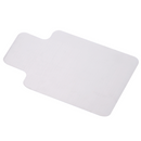 Office Accessories, Vinyl Floor Protector Mat for Desk Chairs 47 x 35in - Seasonal Overstock