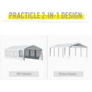 Canopy Tents, 13 x 26ft Heavy Duty Outdoor Party Tent - Seasonal Overstock