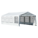 Canopy Tents, 13 x 26ft Heavy Duty Outdoor Party Tent - Seasonal Overstock