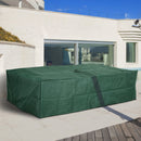 Large Waterproof Outdoor Furniture UV Protective Cover 96.5" x 65.7" x 26.4" - Dark Green - Seasonal Overstock