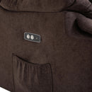 Lift Chairs, Plush Reclining Lift-Assist Chair in Brown - Seasonal Overstock